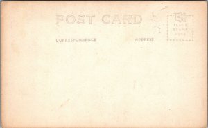 RPPC Postcard Lilly Pool Honolulu Academy of Arts  Hawaii HI