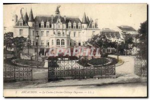 Postcard Old Casino Arcachon Old Ch?teau Deganne