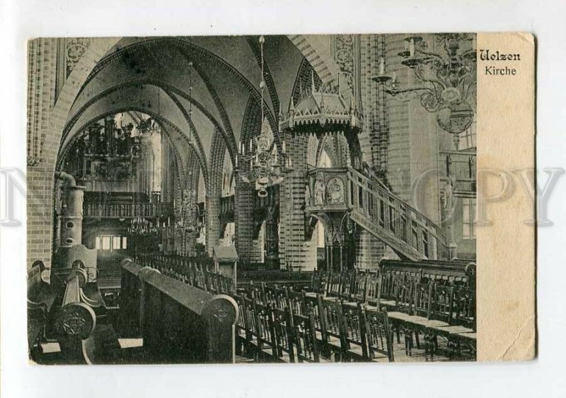3150867 GERMANY UELZEN Church Vintage RPPC