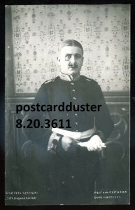 h3793 - REIF VON REIFLINDEN 1910s FINLAND Theater Actor Real Photo Postcard