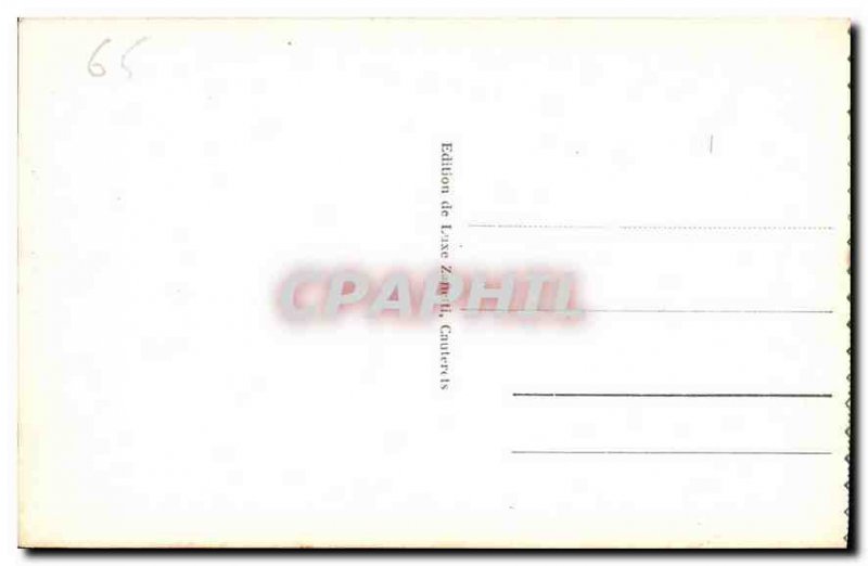 Old Postcard Cauterets Vallee Lutour