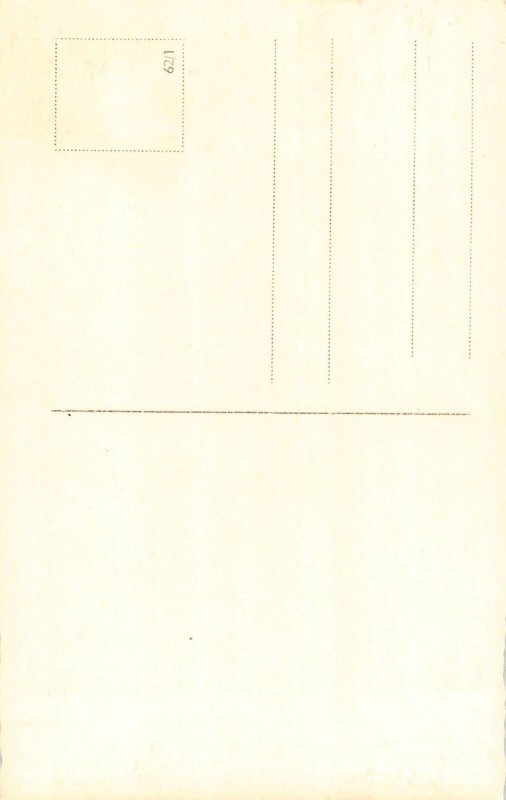 L339 Germany Wuerzburg Frankoniabrunnen Fountain vintage postcard