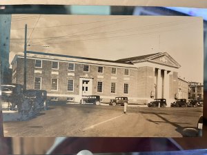 1933 New Pawtucket Post Office Opening Cover RPPC Photo Rhode Island Postcard