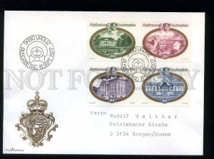 210414 Liechtenstein Castles 1977 year FDC