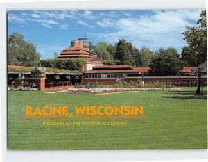 Postcard Wingspread The Johnson Foundation, Racine, Wisconsin