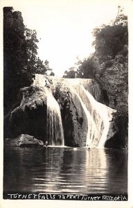 Water Fall Real Photo Turner Falls OK 