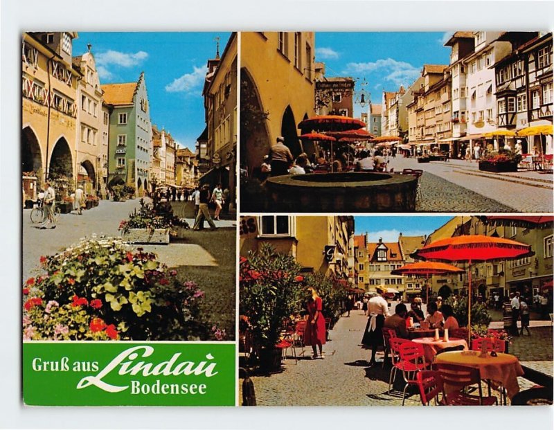 Postcard Gruß aus Lindau Bodensee, Lindau, Germany