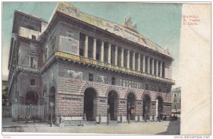 R. Teatro, S. Carlo, Napoli (Campania), Italy, 1900-1910s