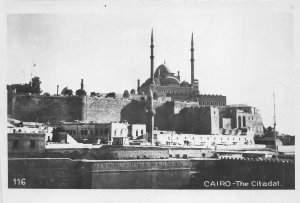 br104403 the citadel cairo  africa real photo egypt east africa