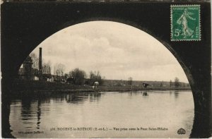 CPA NOGENT-le-ROTROU-Vue prise sous le Pont St-Hilaire (28605)