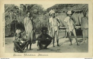 indonesia, MOLUCCAS MALUKU, Boeroe Buru Islands, Native Alfur People (1899)