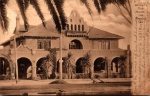 California Los Angeles Woman's Club House 1907