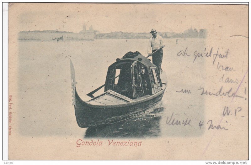 VENEZIA, Veneto, Italy; Gandola Veneziana, 00-10s