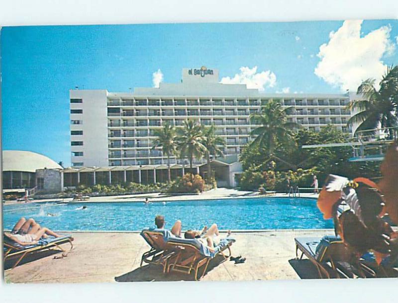 Pre-1980 HOTEL SCENE Isla Verde - San Juan Puerto Rico PR B2126