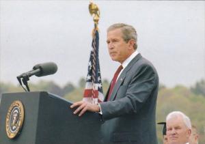 Connecticut New London President George W Bush Addresses Coast Guard Academy ...