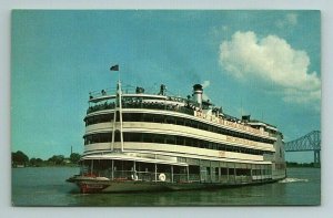 S.S. President Steamer Steamship Boat New Orleans Louisiana LA Postcard 