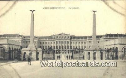 Das Schlob Wien Schonbrunn Austria Unused 