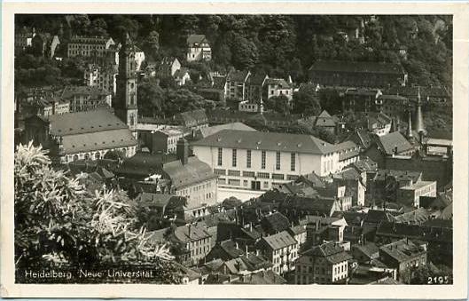 Germany - Heidelberg, New University Building   *RPPC