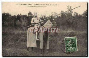 Compiegne Old Postcard Fete de Jeanne d & # 39arc June 1911 A Knight s & # 39...