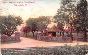 Golf Club Grounds Schenectady, New York  