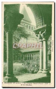 Moissac - Le Cloitre Saint Pierre and the Bell Tower Old Postcard