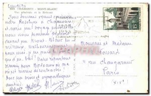 Old Postcard Chamonix General view and the Brevent