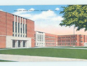 Pre-Chrome HIGH SCHOOL SCENE Rockford Illinois IL AG6517