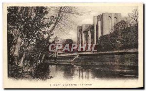 Old Postcard Niort Le Donjon