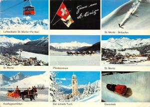 B31666 St Moritz multi vues  switzerland