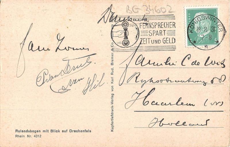 BG34602 rolandsbogen mit blick auf drachenfels germany