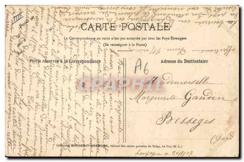 Old Postcard Folklore Bourree