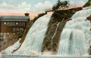 VT - Lyndonville. Electric Light Station and Falls