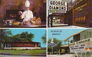 Illinois Chicago George Diamond Charcoal Broiled Steaks