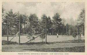 EAST NORTHFIELD, Massachusetts, 1933; Tennie Courts