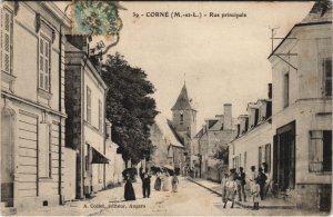 CPA CORNÉ - Rue principale (127538)