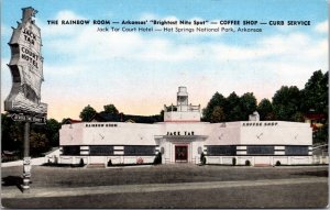 Linen PC The Rainbow Room Restaurant Jack Tar Court Hotel Hot Springs Arkansas