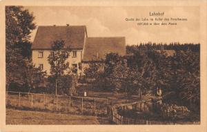 BG19837 lahnhof quelle der lahn im kelleer des forsthauses germany