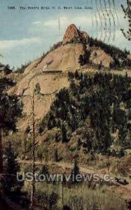 The Devils Slide - Cripple Creek Short Line, Colorado CO  