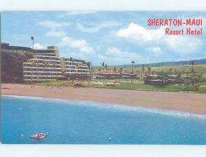 Unused Pre-1980 SHERATON HOTEL Kaanapali - Maui Hawaii HI c0953