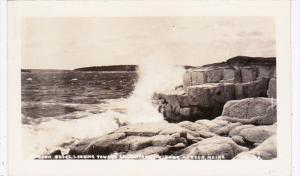 Maine Winter Harbor Real Photo