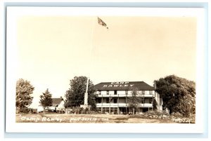 Camp Rawley Port Severn Ontario Canada Real Photo RPPC Postcard (EY2)