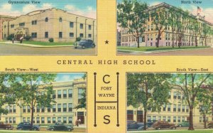 USA Central High School Fort Wayne Indiana Gymnasium Multiview Linen 08.30