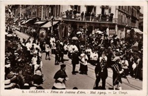 CPA ORLÉANS Fetes de Jeanne d'Arc 1909 Le Clergé (608848)