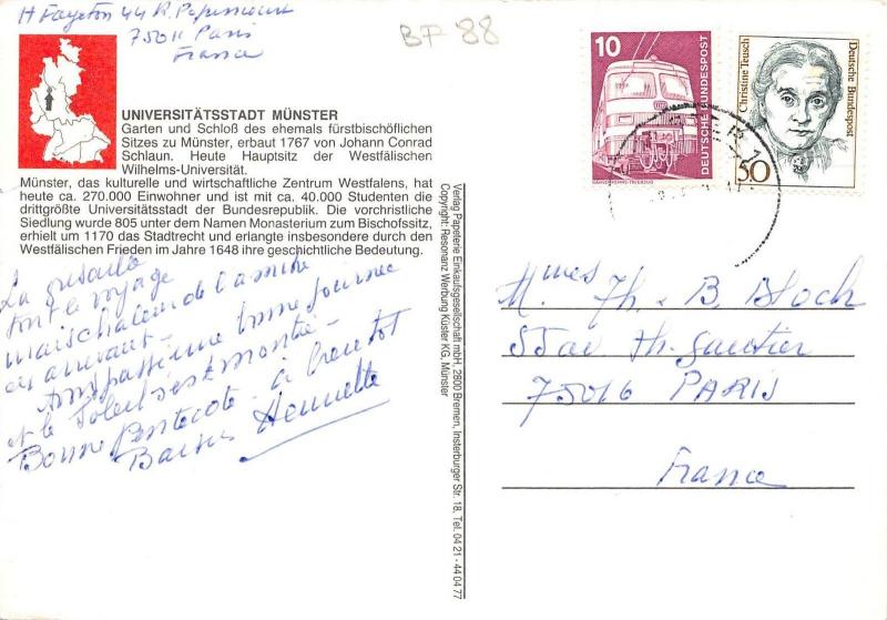 BF88 Universitat munster garten und schloss  Germany