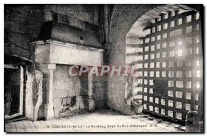 Old Postcard Loches The Dungeon Cage Duke & # 39Alencon