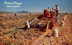 Potato Digger Kern County, USA Farming Unused 