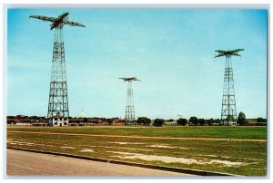 c1960's Jump Towers Fort Benning Georgia GA Vintage Unposted Postcard