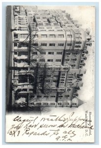 1908 Entrance to Shoreham Hotel, Washington DC Posted Antique Postcard