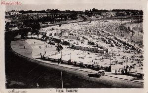 Postcard PPC Playa Ramirez Montevideo Uruguay