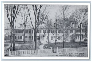 c1920's Residence Of Late J. G. Blaine Now Exec. Mansion Augusta Maine Postcard